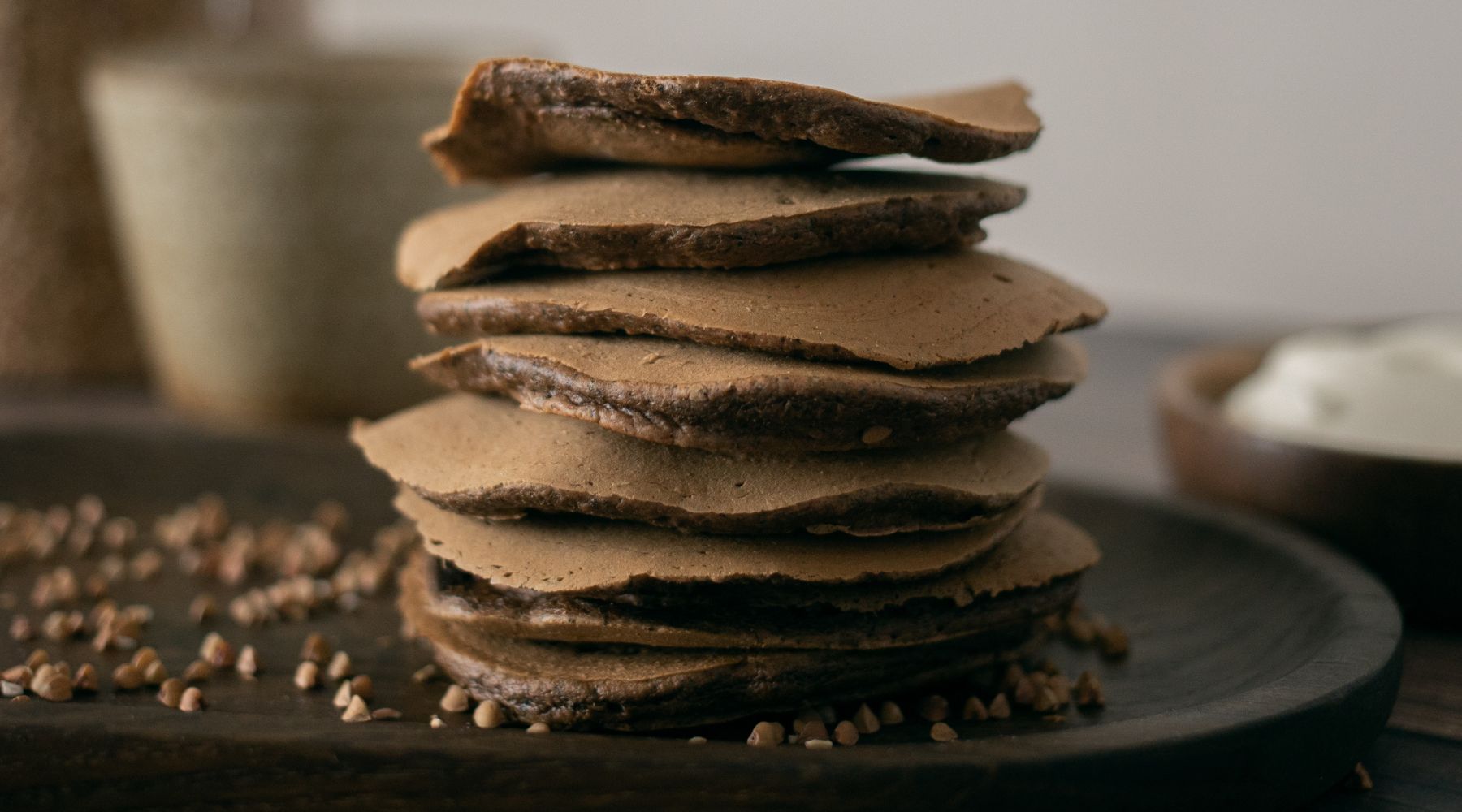 Dog-friendly pancake recipe for banana buckwheat doggy pancakes