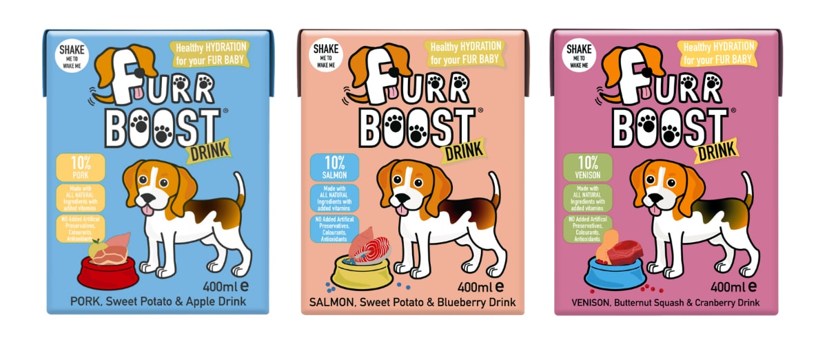 Furr Boost drinks for dogs