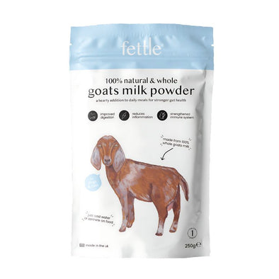 Fettle goat milk powder for dogs - dog supplement