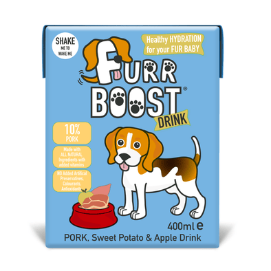 Furr Boost Dog Drink - Pork, Sweet Potato and Apple 1