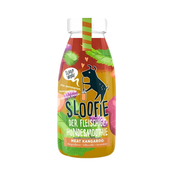 Sloofie dog drink | Kangaroo drink for dogs