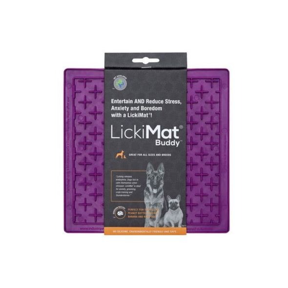 LickiMat Classic Buddy Dog Licky Mat Purple