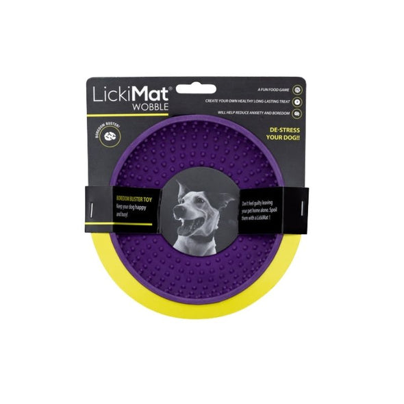 LickiMat Wobble Dog Licky Mat Purple