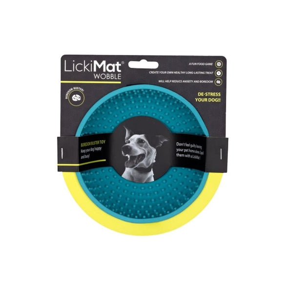 LickiMat Wobble Dog Licky Mat Turquoise