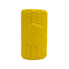 Yellow SodaPup corn-on-the-cob dog treat dispenser - front view