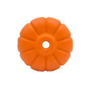 SodaPup orange jack o' lantern pumpkin dog treat dispenser - top view