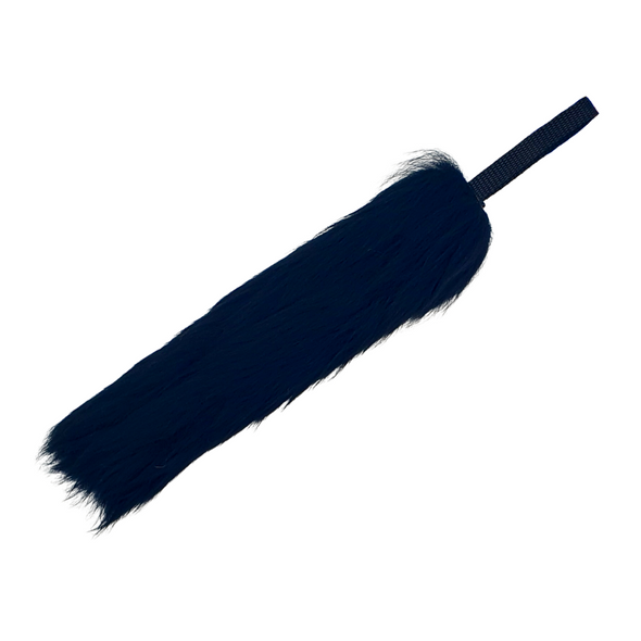 tug e nuff sheepskin whip it dog toy chaser - dog toys training